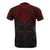 Federated States of Micronesia T Shirt Micronesian Pattern Red Armor Style - Polynesian Pride