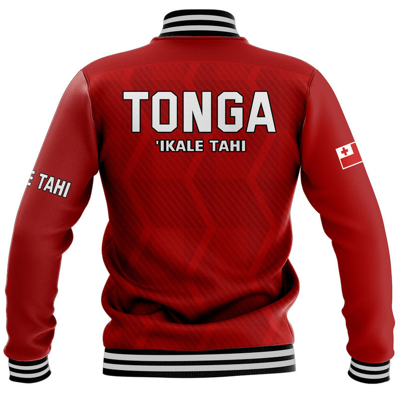 Tonga Rugby Sevens Baseball Jacket Sporty Style LT9 - Polynesian Pride