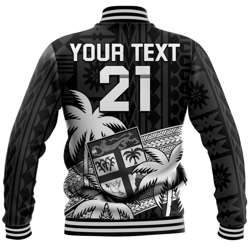 (Custom Text and Number) Fiji Rugby Sevens Hoodie KID Fijian 7s Tapa Polynesian Blue Ver.01 LT13 main image 1