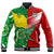 Australia Kangaroos and Mate Maa Tonga Baseball Jacket No2 LT9 Unisex Red - Polynesian Pride