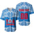 (Custom Personalised And Number) Toa Samoa Rugby Baseball Jersey Blue Sky LT6 Blue - Polynesian Pride