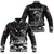 Hawaii King Kamehameha Aloha Hawai'i Nei Baseball Jacket - LT2 Unisex BLACK - Polynesian Pride