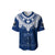 (Custom Personalised) Samoa Tribal Tattoo Coat Of Arms Baseball Jersey No.3 LT6 - Polynesian Pride