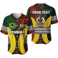 (Custom Personalised) Polynesian Penama Of Vanuatu Baseball Jersey LT6 Art - Polynesian Pride