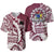 (Custom Personalised)Cook Islands Baseball Jersey Mangaia Polynesian Style LT6 Unisex Maroon - Polynesian Pride