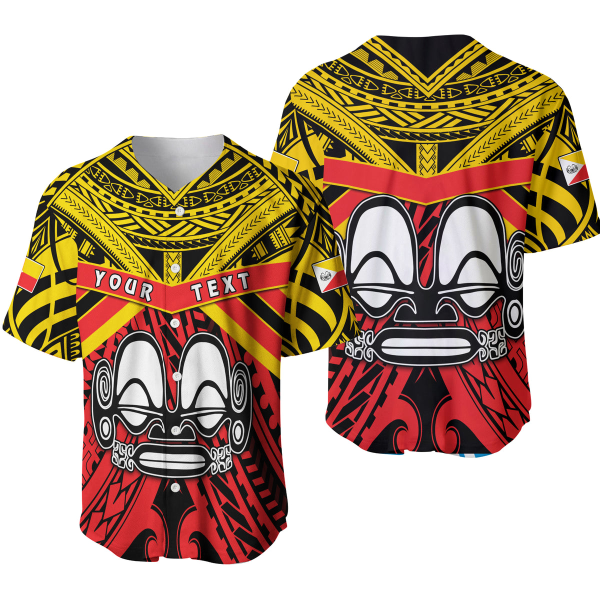 (Custom Personalised) Marquesas Islands Baseball Jersey the One and Only LT13 - Polynesian Pride