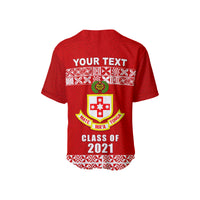 (Custom Personalised) Kolisi Tonga Baseball Jersey - Class Year and Your Text LT13 - Polynesian Pride