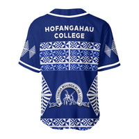 Hofangahau College Baseball Jersey 'Eua Tonga Pattern LT13 - Polynesian Pride
