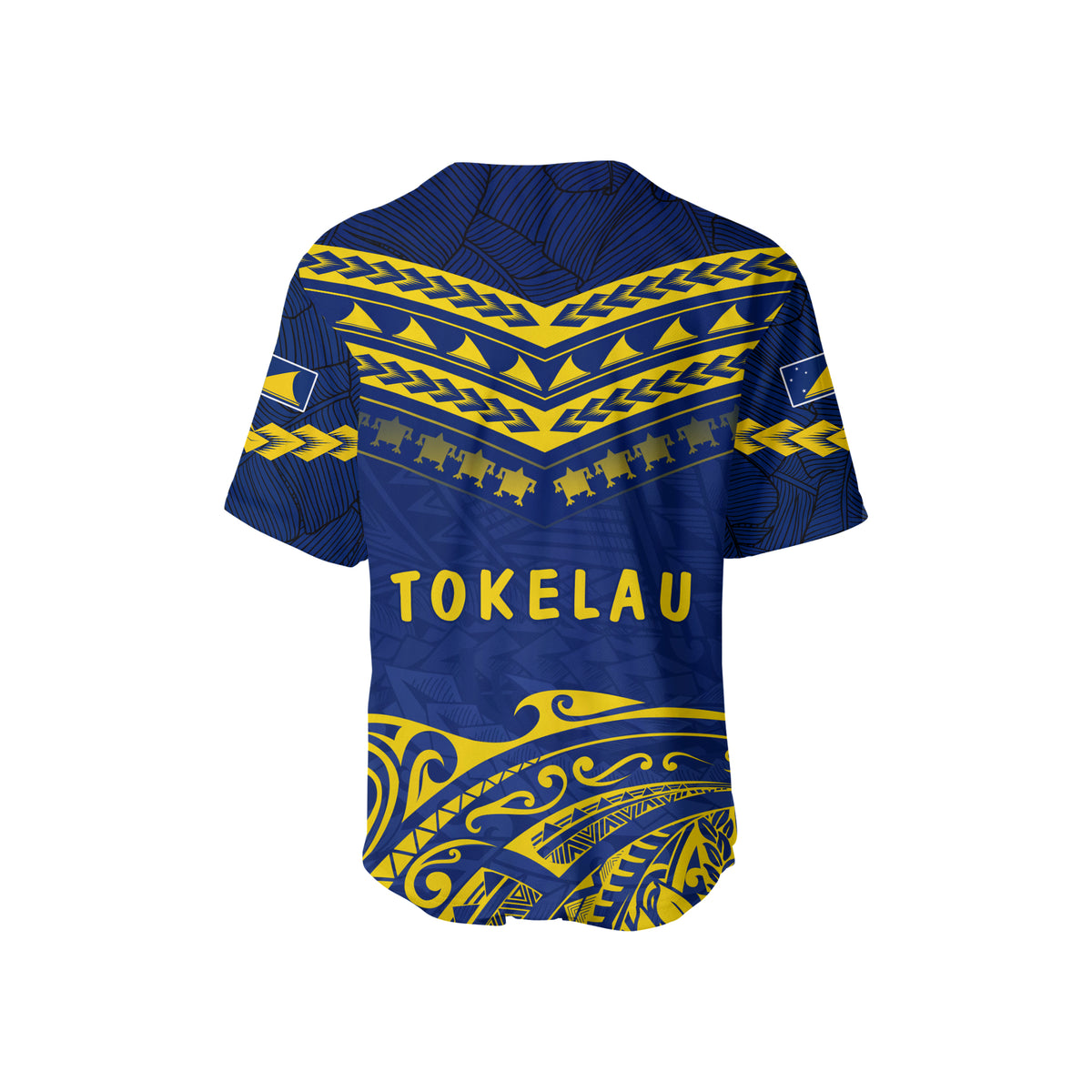 Tokelau Rugby Baseball Jersey Impressive Sport LT13 - Polynesian Pride