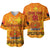 (Custom Personalised) Papua New Guinea Kumuls Baseball Jersey Simple Style - Yellow Vibes LT8 - Polynesian Pride