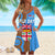 Fiji Day Beach Dress Independence Anniversary Simple Style LT8 Women Blue - Polynesian Pride