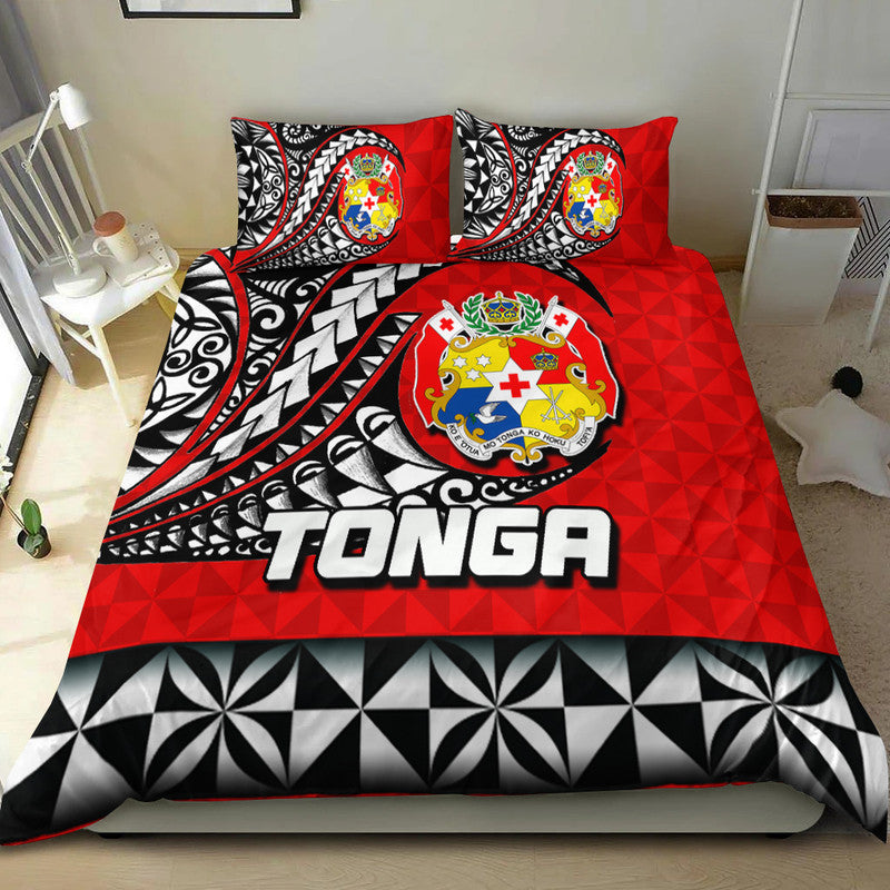Tonga Bedding Set Polynesian Tattoo LT6 - Polynesian Pride