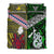New Zealand And Niue Bedding Set Together - Green LT8 - Polynesian Pride