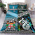 New Zealand And Fiji Bedding Set Together - Paua Shell LT8 Paua Shell - Polynesian Pride