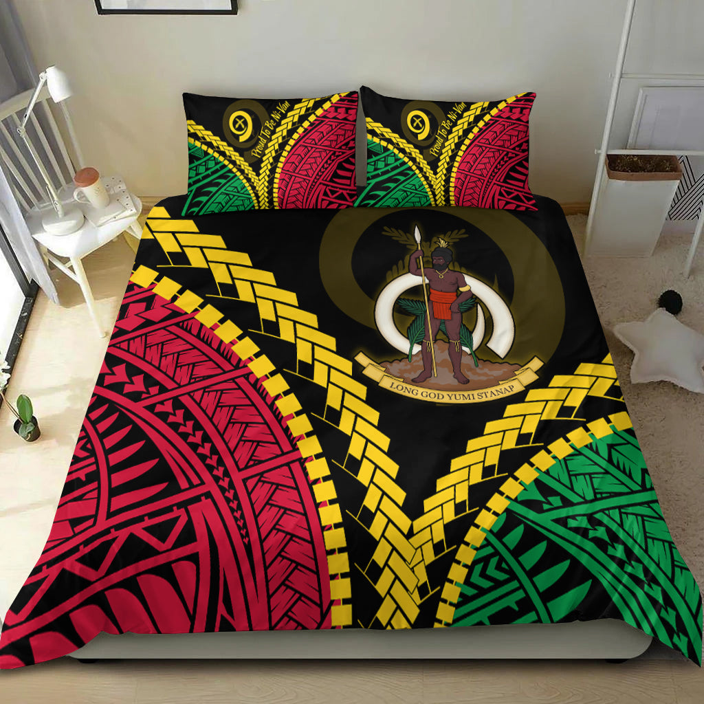 Vanuatu Bedding Set Proud Ni - Van Special Version LT7 - Polynesian Pride