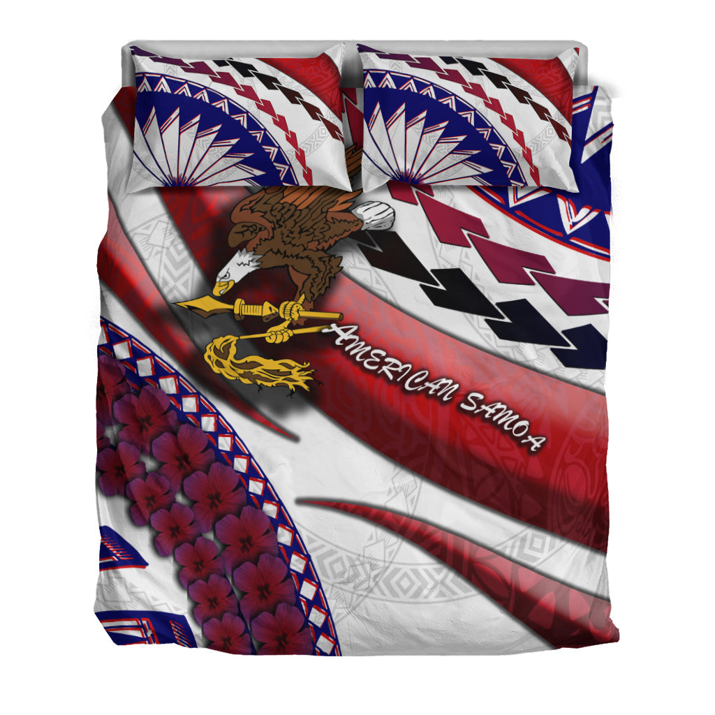 American Samoa Bedding Set Artsy Style LT9 - Polynesian Pride