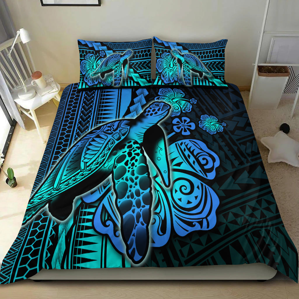 Polynesian Turtle Bedding Set Polynesian Patterns Color No.3 LT6 - Polynesian Pride