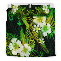 Polynesian Turtle Bedding Set With Hibiscus Color No.2 LT6 - Polynesian Pride