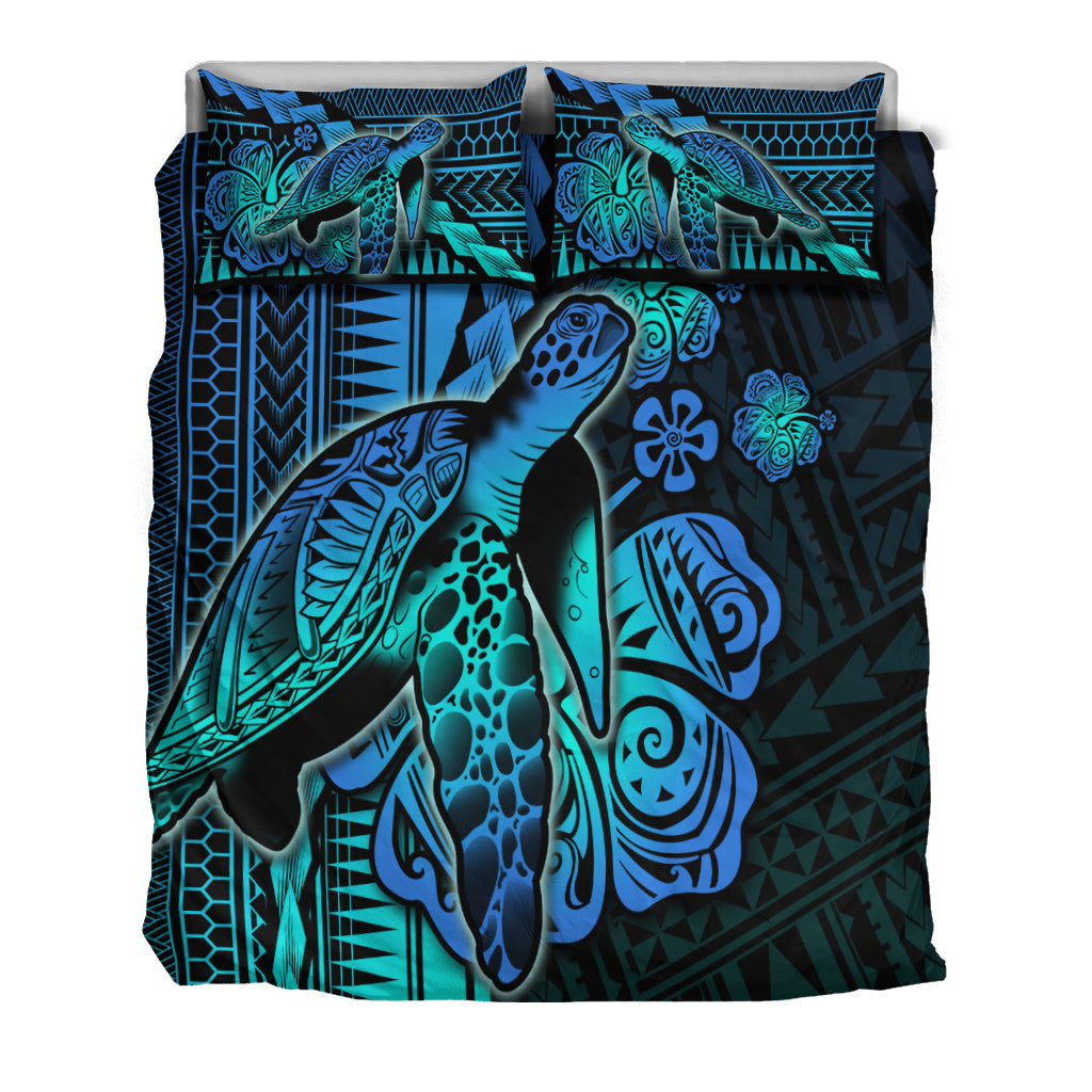 Polynesian Turtle Bedding Set Polynesian Patterns Color No.3 LT6 - Polynesian Pride