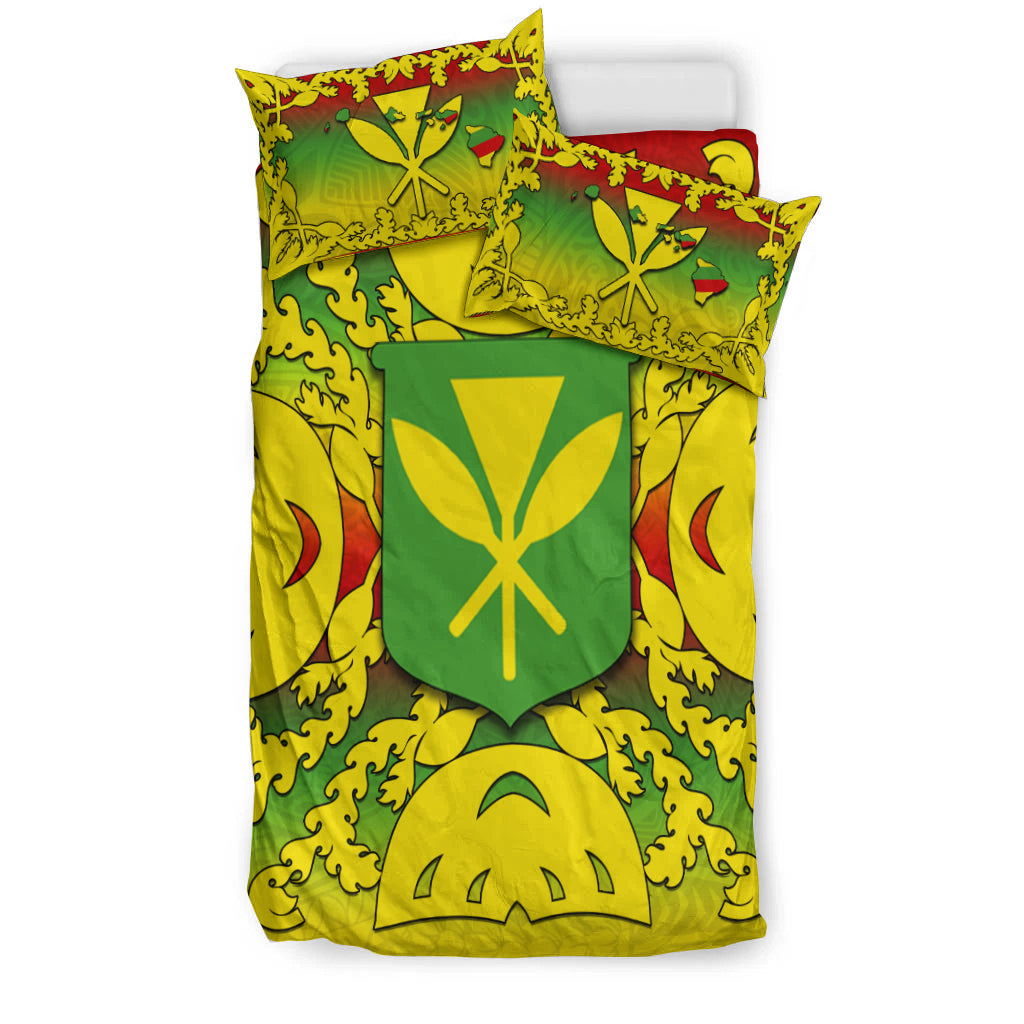 Hawaii Bedding Set Kanaka Maoli No.1 Gradient Style LT6 - Polynesian Pride