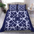 Hawaii Plumeria Quilting Bedding Set - AH Blue - Polynesian Pride