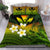 (Custom) Kanaka Maoli (Hawaiian) Bedding Set, Polynesian Plumeria Banana Leaves Reggae Personal Signature - Polynesian Pride