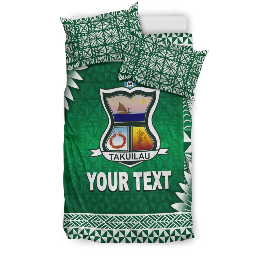 (Custom Personalised) Tonga Takuilau College Bedding Set Simplified Version LT8 - Polynesian Pride