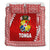 Tonga Coat Of Arms Bedding Set Simplified Version - Red LT8 - Polynesian Pride
