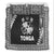 Tonga Coat Of Arms Bedding Set Simplified Version - Black LT8 - Polynesian Pride