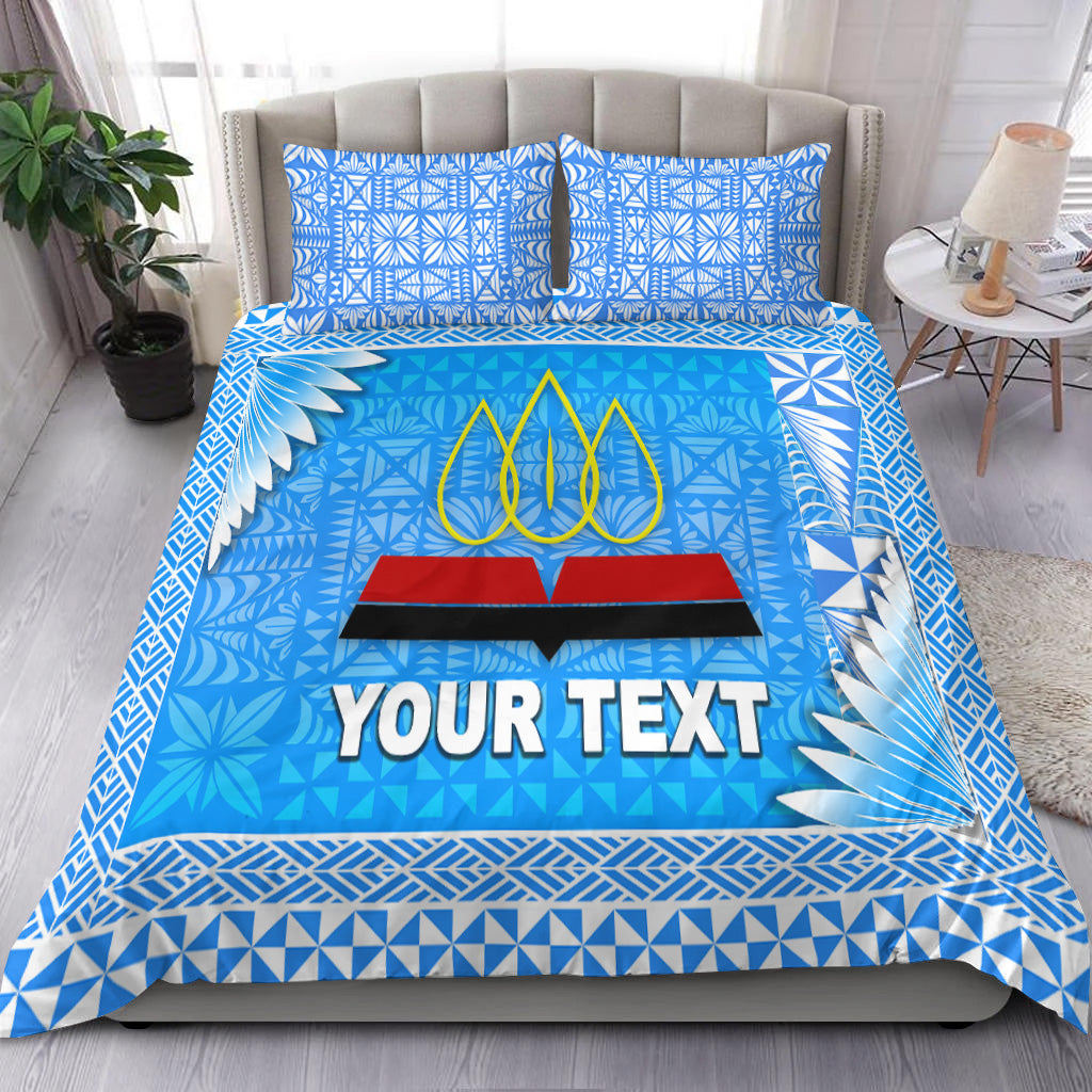 (Custom Personalised) Tonga Lavengamalie College Bedding Set Simplified Version LT8 - Polynesian Pride