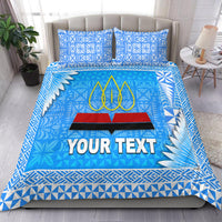 (Custom Personalised) Tonga Lavengamalie College Bedding Set Simplified Version LT8 - Polynesian Pride