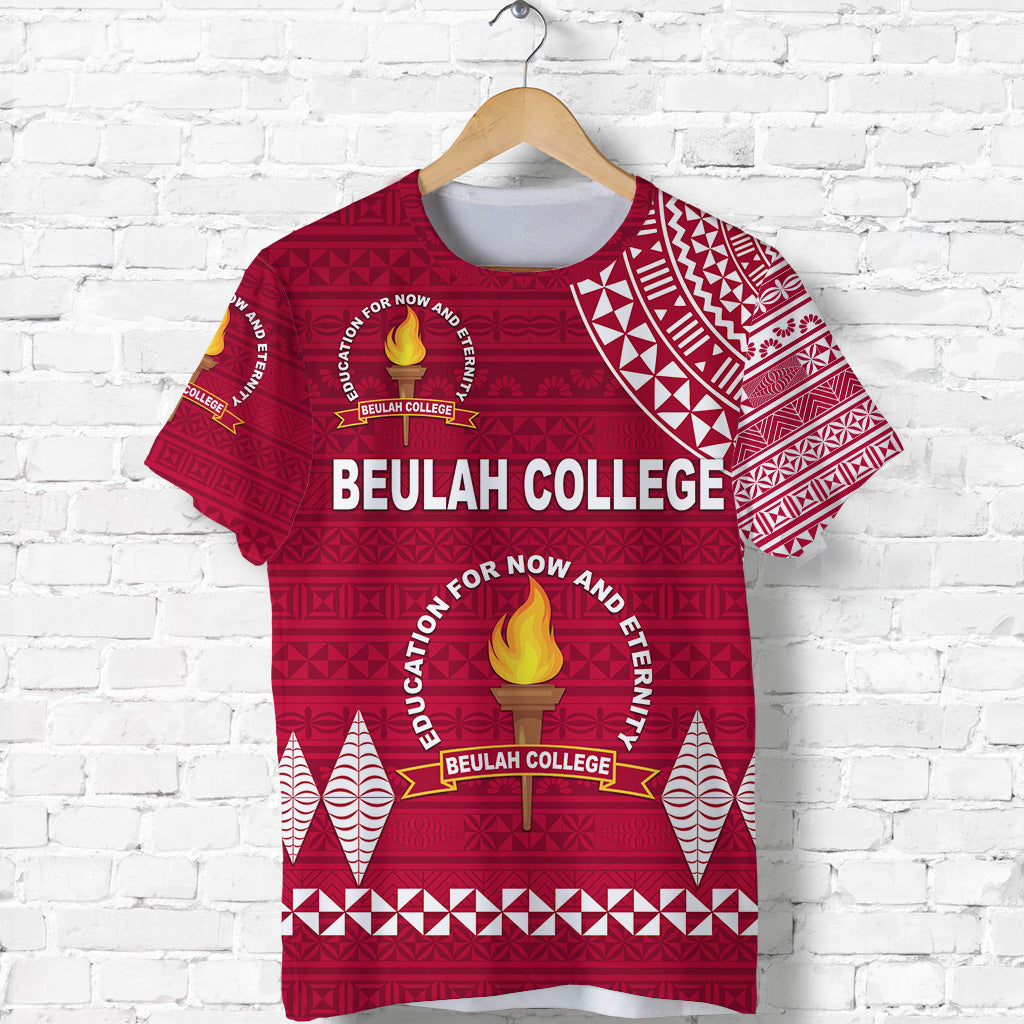 Tonga Beulah College T Shirt Simple Style LT8 - Polynesian Pride