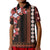 Fiji Polo Shirt Tagimoucia Mixed Black Tapa Style LT9 Kid Black - Polynesian Pride