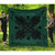 Hawaiian Quilt Maui Plant And Hibiscus Premium Quilt - Black Sacramento - AH Black - Polynesian Pride