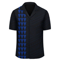 Kakau Polynesian Coat Of Arms Hawaii Shirt - Blue - Polynesian Pride