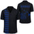 Kakau Polynesian Turtle Map Hawaii Shirt - Blue Unisex Blue - Polynesian Pride