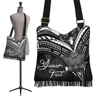 Papua New Guinea Custom Personalised Boho Handbag - Cross Style One Style One Size Reggae - Polynesian Pride