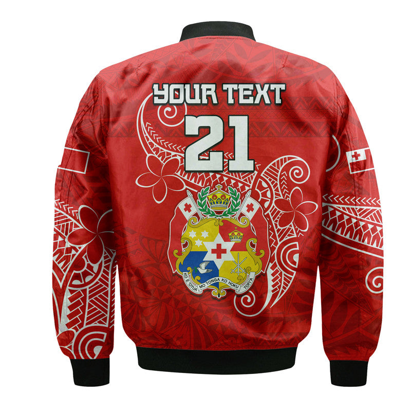(Custom Personalised) Tonga Mate Ma'a Rugby Kupesi Bomber Jacket LT9 - Polynesian Pride