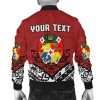 (Custom Personalised) Tonga Bomber Jacket Independence Anniversary Special Version 2022 LT14 - Polynesian Pride