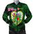American Samoa Men's Bomber Jacket - The Love Of Blue Crowned Lory - Polynesian Pride