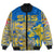 Suva Grammar School Bomber Jacket LT10 Unisex Blue - Polynesian Pride