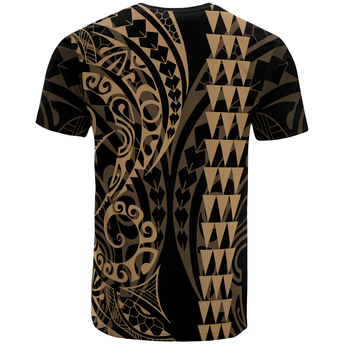 Hawaii Kakau Polynesian T Shirt Pre BFCM 2020 Brown - Polynesian Pride