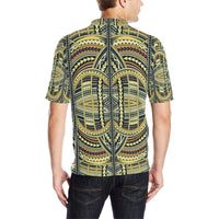 Polynesian Polo Shirt Yellow - Polynesian Pride