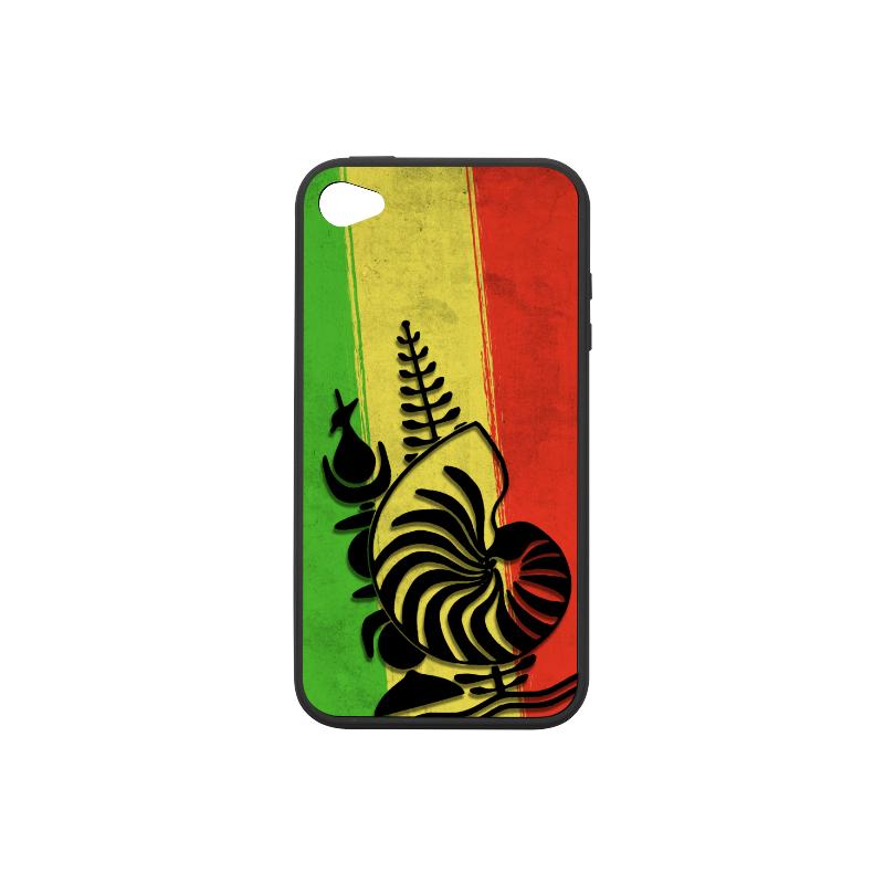 New Caledonia Reggae Phone Case One Size iPhone 4/4s Reggae - Polynesian Pride
