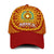 Tonga Vavau High School Classic Cap Tongan Ngatu Pattern Ver.03 LT14 Classic Cap Universal Fit Red - Polynesian Pride