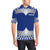 Tokelau Polo Shirt Tokelauan Wave Style Unisex Blue - Polynesian Pride