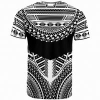 Pohnpei T Shirts Tribal Pattern Cool Style White Color - Polynesian Pride
