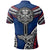 Cook Islands Polo Shirt Warrior Style Polynesia Pattern - Polynesian Pride