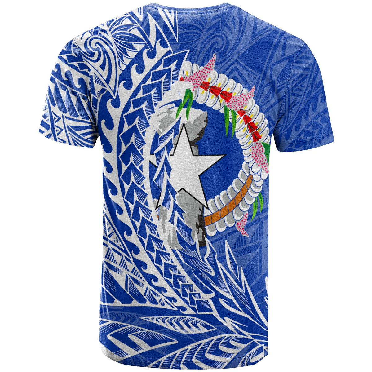 Northern Mariana Islands T Shirt Alamagan Wings Style - Polynesian Pride