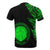 Northern Mariana Islands T Shirt Micronesian Pattern Green Flash Style - Polynesian Pride